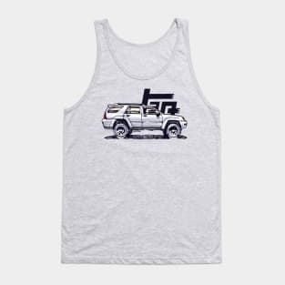 4th Gen 4Runner TRD - Silver Tank Top